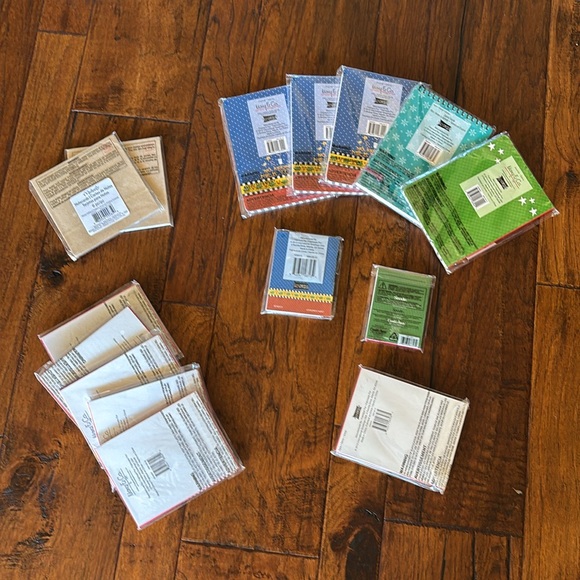 A great assortment of Christmas note cards and envelopes and notepads.  NWT - Picture 10 of 10